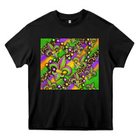 Black mardi gras carnival fleur de lis Heavy Core Tee - Jasminsmagicworld