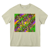 Mossy mardi gras carnival fleur de lis Heavy Core Tee - Jasminsmagicworld