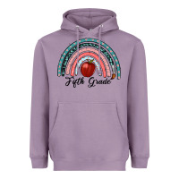 Lavender fifth grade rainbow Heavyweight Hoodie - RanaPortraitStore