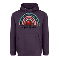 Plum fifth grade rainbow Heavyweight Hoodie - RanaPortraitStore