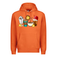 Carrot Softball coffee cups Premium Hoodie - Artiststas
