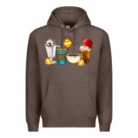 Coffee Softball coffee cups Premium Hoodie - Artiststas