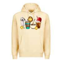 Pina Colada Softball coffee cups Premium Hoodie - Artiststas