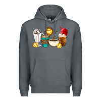 Rock Softball coffee cups Premium Hoodie - Artiststas