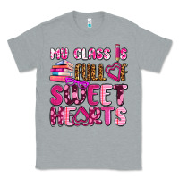 Heather Grey my class is full of sweet hearts olivia Classic Tee - OliviaCreatesArt