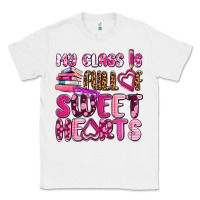 White my class is full of sweet hearts olivia Classic Tee - OliviaCreatesArt