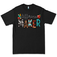 Black difference maker teacher Premium Tee - OliviaCreatesArt
