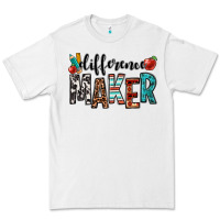 White difference maker teacher Premium Tee - OliviaCreatesArt