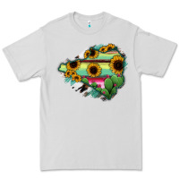Dove Grey Colima State Of Mexico Map Premium Tee - RanaPortraitStore