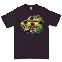Plum Colima State Of Mexico Map Premium Tee - RanaPortraitStore