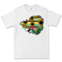 White Colima State Of Mexico Map Premium Tee - RanaPortraitStore