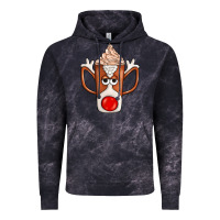 Cloud Black Coffee  Animal Vintage Hoodie - CowhideDigitalArt