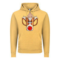 Vintage Mustard Coffee  Animal Vintage Hoodie - CowhideDigitalArt