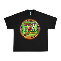 Black Spooky Teacher Urban Heavy Tee - BundleAndBundleShop