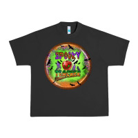 Pigment Black Spooky Teacher Urban Heavy Tee - BundleAndBundleShop