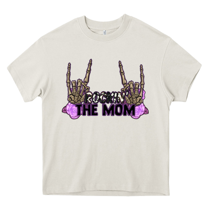 Rockin' The Mom Heavy Core Tee by CowGirlArtShop | Teevron