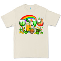 Bone wine glasses st. patricks Premium Tee - OliviaCreatesArt