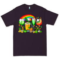 Plum wine glasses st. patricks Premium Tee - OliviaCreatesArt