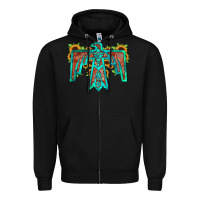 Black thunderbird Zipper Hoodie - JahusDesignShop