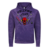 Cloud Purple hellfire club strangerthings Vintage Hoodie - baoMotion