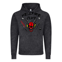 Vintage Black hellfire club strangerthings Vintage Hoodie - baoMotion