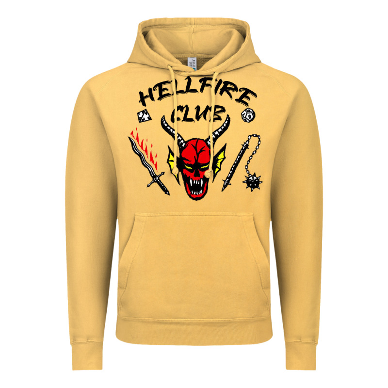 Hellfire Club Strangerthings Vintage Hoodie by baoMotion | Teevron