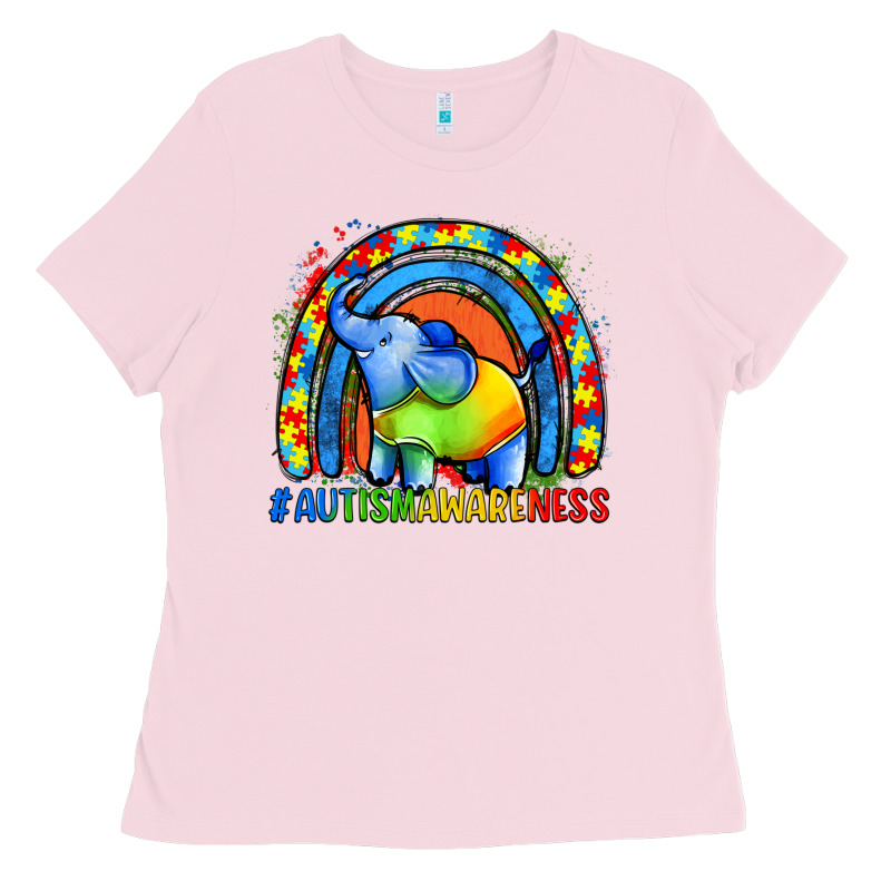 Autism Awareness Autism Elephant Ladies Tee by FaDigitalArtStudio | Teevron