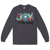 Smoke Joy to the World Long Sleeve Tee - CowhideDigitalArt