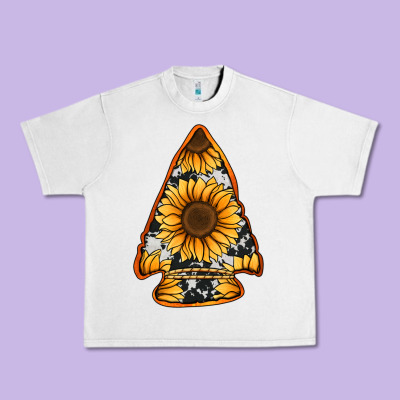 Sunflower Arrowhead Urban Heavy Tee Designed By Jasminsmagicworld