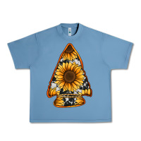 Pebble Blue sunflower arrowhead Urban Heavy Tee - Jasminsmagicworld