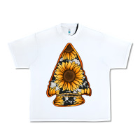 White sunflower arrowhead Urban Heavy Tee - Jasminsmagicworld