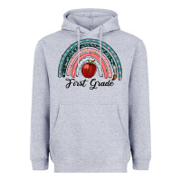 First Grade Rainbow Heavyweight Hoodie | Teevron