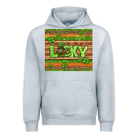 Heather Grey st Patricks lucky gnome Urban Hoodie - Jasminsmagicworld