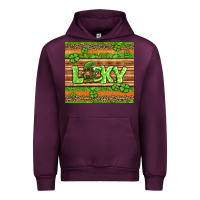 Mauve Wine st Patricks lucky gnome Urban Hoodie - Jasminsmagicworld