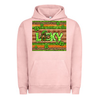 Pigment Salmon st Patricks lucky gnome Urban Hoodie - Jasminsmagicworld