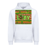 White st Patricks lucky gnome Urban Hoodie - Jasminsmagicworld