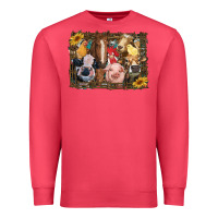 Cardinal western farm animals Premium Sweatshirt - RanaPortraitStore