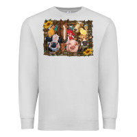 Dove Grey western farm animals Premium Sweatshirt - RanaPortraitStore