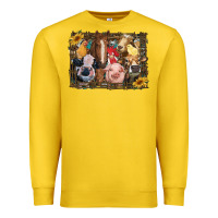Lemon western farm animals Premium Sweatshirt - RanaPortraitStore