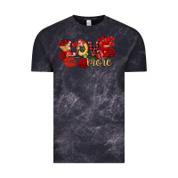 Cloud Black love more valentine's day Vintage Tee - FaDigitalArtStudio