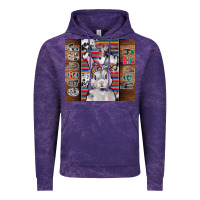 Cloud Purple happy easter Vintage Hoodie - CowhideDigitalArt