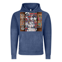 Vintage Denim happy easter Vintage Hoodie - CowhideDigitalArt