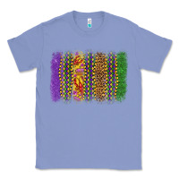 Colony Blue mardi gras brushstroke Classic Tee - OliviaCreatesArt