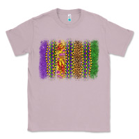 Lilac mardi gras brushstroke Classic Tee - OliviaCreatesArt