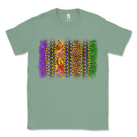 Sage mardi gras brushstroke Classic Tee - OliviaCreatesArt