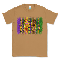 Toasted Coconut mardi gras brushstroke Classic Tee - OliviaCreatesArt