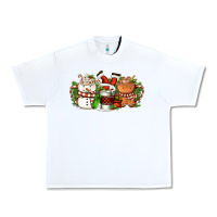 White Christmas coffee cups Urban Heavy Tee - FaDigitalArtStudio