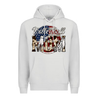 Dove Grey volleyball  mom 4 Premium Hoodie - Jasminsmagicworld