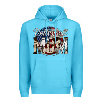 Ocean Blue volleyball  mom 4 Premium Hoodie - Jasminsmagicworld