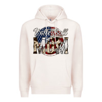 Pale Pink volleyball  mom 4 Premium Hoodie - Jasminsmagicworld